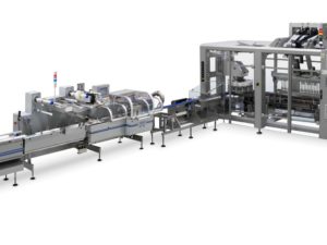 Fully automatic system for high speed packing of cereal bars